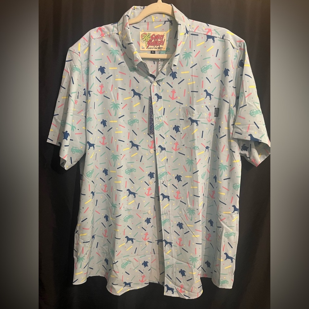 Simply Southern Mens Button Up Shirt